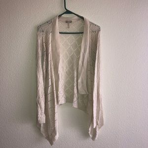 Cream cardigan